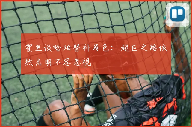 霍里谈哈珀替补角色：超巨之路依然光明不容忽视